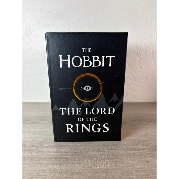 The Hobbit and The Lord of the Rings Box Set- J.R.R. Tolkien- EUC - Picture 1 of 3